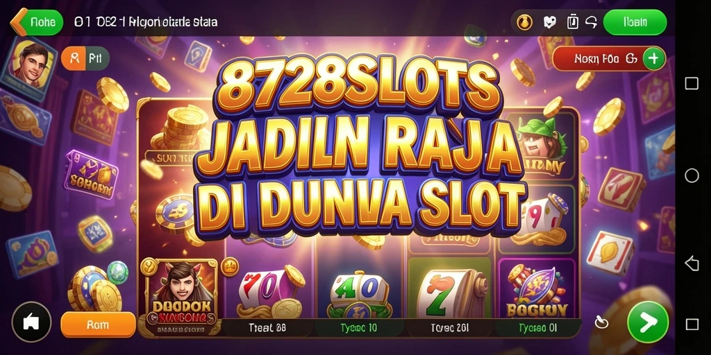Tampilan menarik dari gameplay 8728SLOTS yang seru.