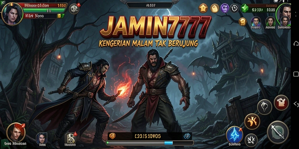 Tampilan gameplay menakutkan dalam <strong>JAMIN777</strong> yang menghadirkan suasana horor mendalam.