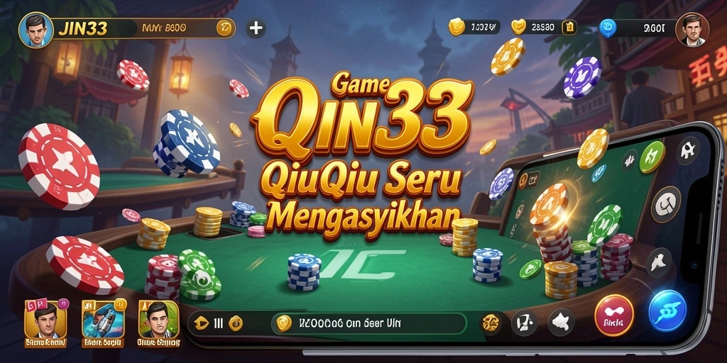 Tampilan gameplay QiuQiu yang menarik dan kompetitif.