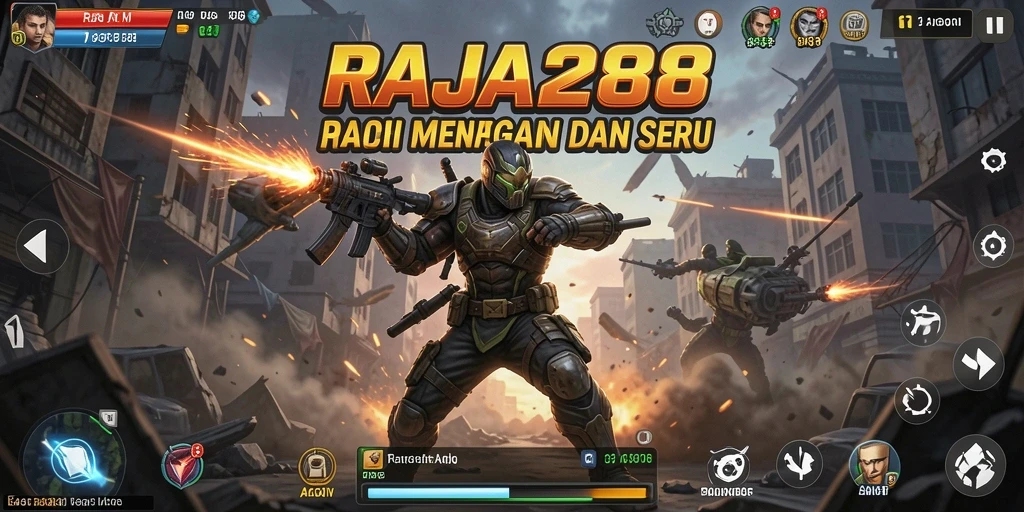 Tampilan gameplay RAJA288 yang seru dan menegangkan.