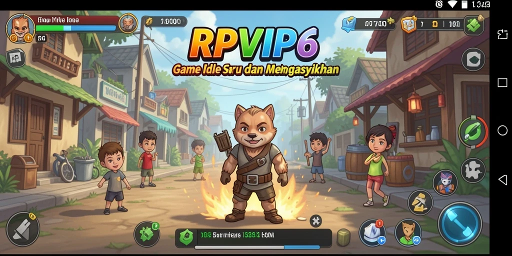 Tangkapan layar RPVIP6 menampilkan gameplay yang seru dan interaktif.