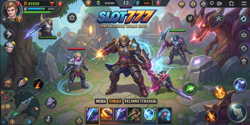 Tampilan menarik gameplay SLOT777 yang menegangkan dan penuh strategi.